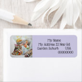 Tabby Cat cats Waterverf Return Address Labels (Insitu)