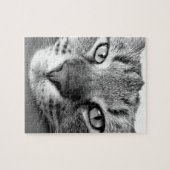 TABBY CAT CLOSEUP PUZZZLE LEGPUZZEL (Horizontaal)