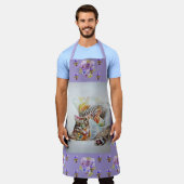 Tabby Cat Cute Waterverf Cats pet Animal Schort (Gedragen)