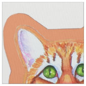 Tabby Cat Dancing Mice Pillow Mirror Afbeeldingen Stof (Close Up)