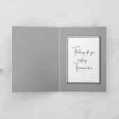 Tabby Cat Denken aan jou Kaart (Binnen)