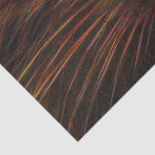 Tabby Cat Design Oranje koper zwart dicht Tissuepapier (Detail)