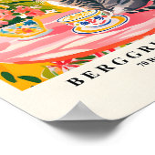 Tabby Cat Drink koffie, espressokunst, grappige ki Poster (Hoek)