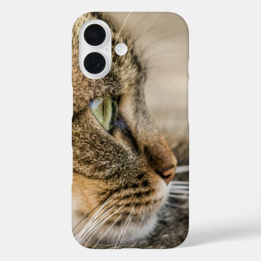 Tabby Cat Face Close-up Case-Mate iPhone Case (Achterkant)