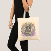 Tabby Cat Fairy Tote Bag (Voorkant (product))