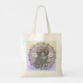 Tabby Cat Fairy Tote Bag (Achterkant)