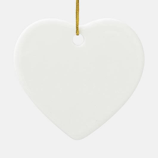 Tabby Cat Heart Ornament (Achterkant)