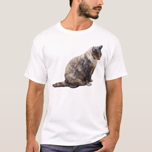 Tabby Cat in Shades of Brown T-shirt (Voorkant)