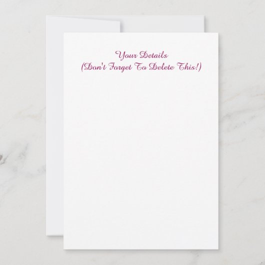 TABBY CAT-INVITATIE (Achterkant)