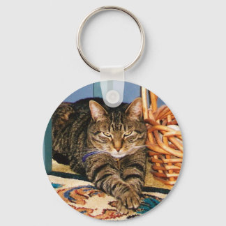 Tabby Cat key chain Sleutelhanger
