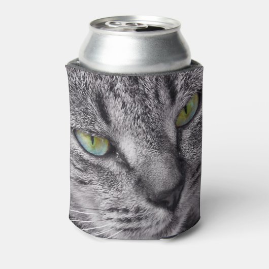 Tabby cat koelbox blikjeskoeler (Blikje Achterkant)