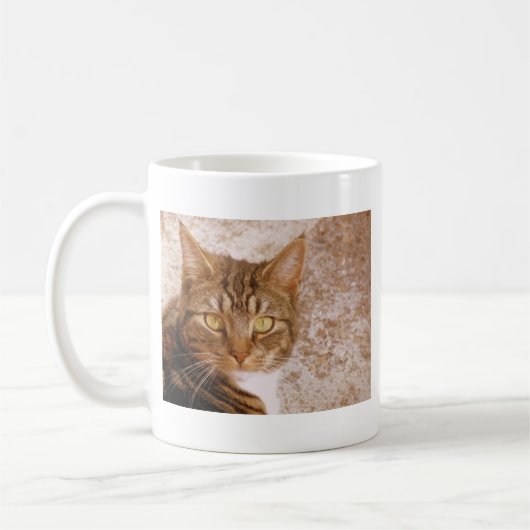 Tabby Cat Koffiemok (Links)