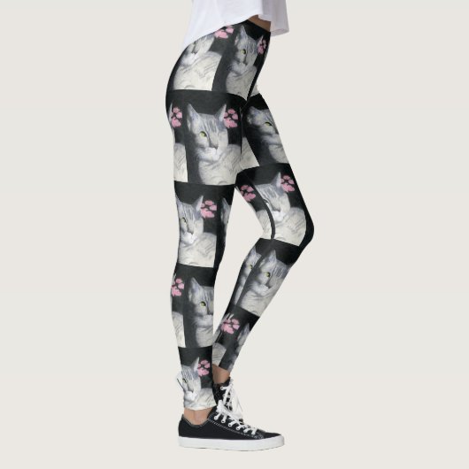 Tabby Cat Leggings (Rechts)