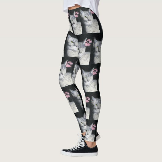Tabby Cat Leggings (Links)