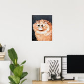 Tabby Cat, Louis Wain Poster (Thuiskantoor)