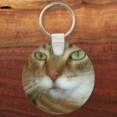 Tabby Cat Love Sleutelhanger (Voorkant)