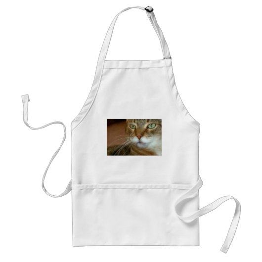 Tabby Cat Love Standaard Schort (Voorkant)