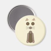 Tabby CAT Magneet (Voorkant / Achterkant)