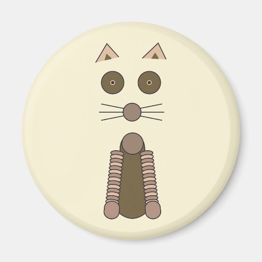 Tabby CAT Magneet (Voorkant)