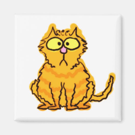 Tabby Cat Magnet (Voorkant)