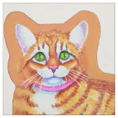 Tabby Cat met dansende Mice Pillow Stof (Swatch)