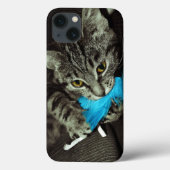 Tabby Cat met Veer van Shirley Taylor Case-Mate iPhone Case (Achterkant)
