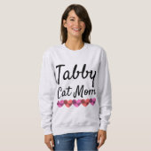 TABBY CAT MOM T-Shirts (Voorkant volledig)