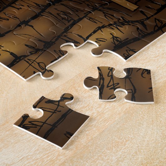 Tabby Cat Napping Vogelhuis Legpuzzel (Zijkant)