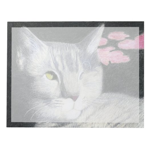 Tabby Cat Notitieblok (Voorkant)