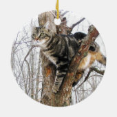 Tabby Cat Ornament (Achterkant)