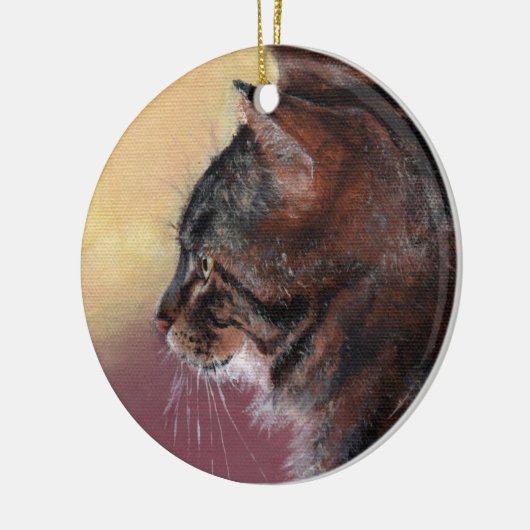 Tabby Cat Ornament (Links)