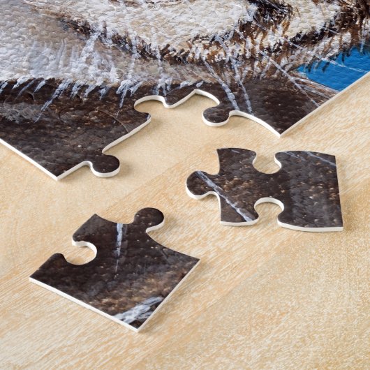 Tabby Cat Painting Legpuzzel (Zijkant)