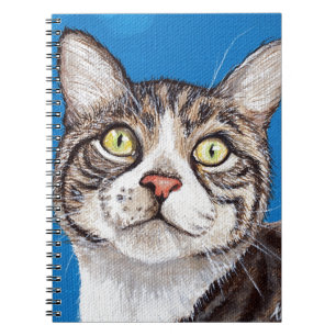 Tabby Cat Painting Notitieboek
