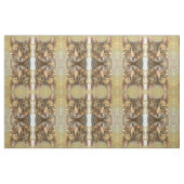 Tabby Cat Pencil Schets Stof (Fat Quarter)