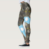 Tabby Cat Pet Whimsical Maureen Girard Vertrouwd Leggings (Links)