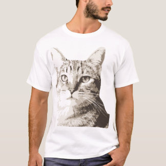 Tabby Cat Portrait T-shirt