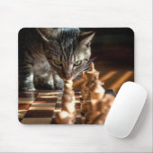 Tabby Cat Pplay Chess Muismat (Met muis)