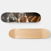 Tabby Cat Pplay Chess Persoonlijk Skateboard (Horizontaal)