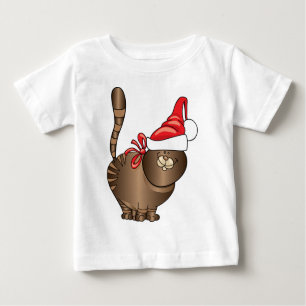 Tabby Cat Santa