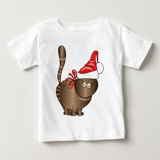 Tabby Cat Santa (Voorkant)