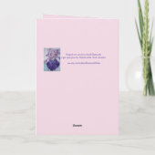 Tabby Cat Schattigee gestreepte katten Happy Birth Kaart (Achterkant)