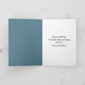 Tabby Cat Shredding Toilet Papier Verjaardag Kaart (Binnen)