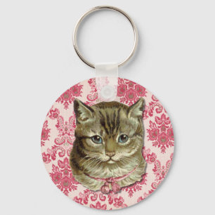 Tabby cat sleutelhanger