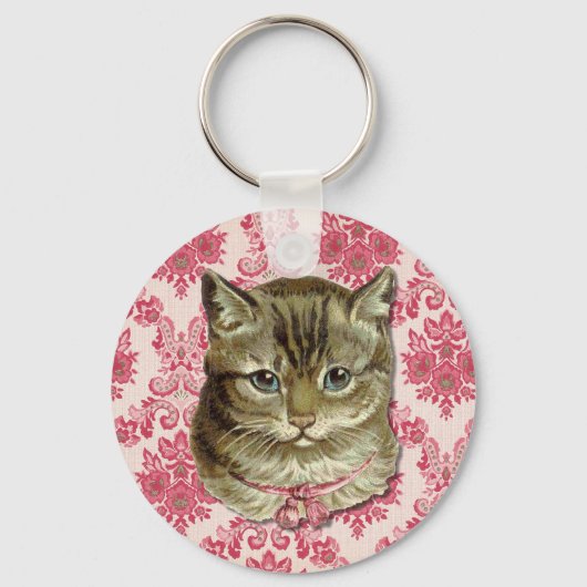 Tabby cat sleutelhanger (Voorkant)
