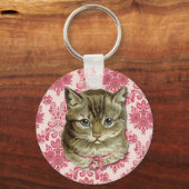 Tabby cat sleutelhanger (Voorkant)
