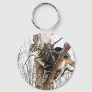Tabby Cat Sleutelhanger