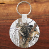 Tabby Cat Sleutelhanger (Voorkant)