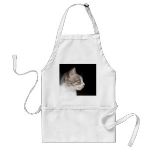 Tabby cat standaard schort