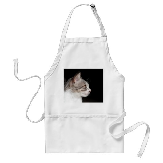 Tabby cat standaard schort (Voorkant)