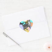 Tabby Cat Stickers Leuke katten Sticker Dank u (Envelop)